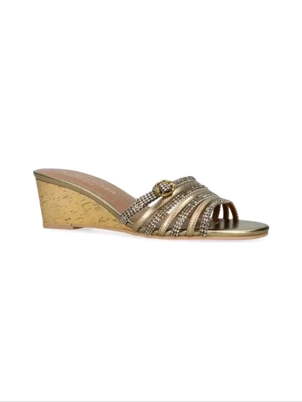 NEW KURT GEIGER | $145 Pierra Leather Wedge Sandals